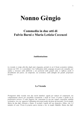 Nonno Gengio - NoiTeatro.it