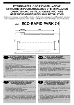 Mod. ECO-RAPID PARK