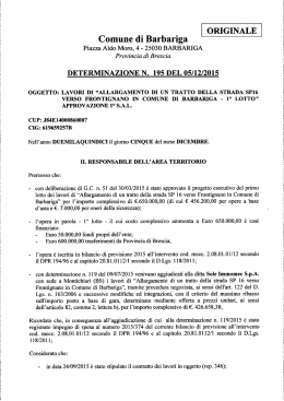 originale - Comune di Barbariga