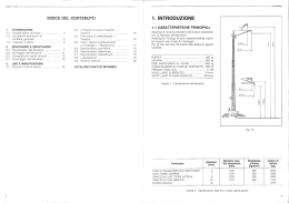 INDICE DEL CONTENUTO