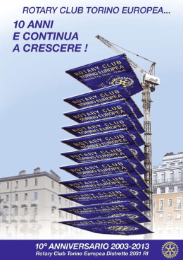 Lettere rotariane - Torino Europea