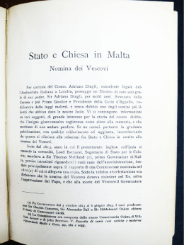 Stato e Chiesa in Malta