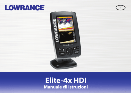Elite-4x HDI Manuale di istruzioni