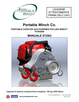 pcw3000 - Portable Winch Company