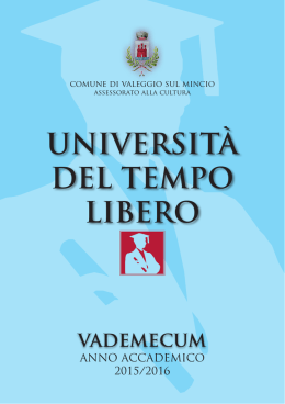 vademecum a.a.2015-2016 - Comune di Valeggio sul Mincio