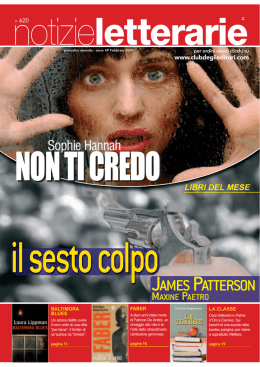 Catalogo Notizie Letterarie n. 620 Febbraio 2009