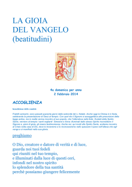 libretto della Messa