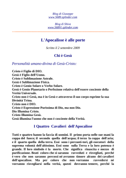 L`Apocalisse &egrave; alle porte
