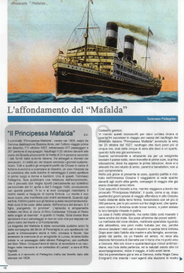 L`affondamento del "Mafalda`