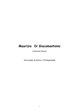 Maurizio Di Giacomantonio