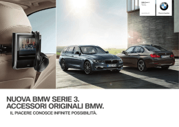 BMW serie 3 catalogo (F30 F31)