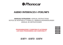 audio interfaces i-pod/mp3