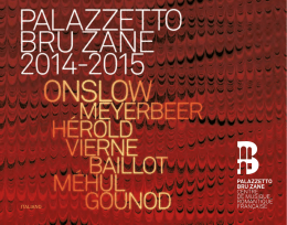 italiano - Palazzetto Bru Zane