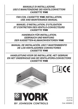 manuale di installazione, uso e manutenzione dei ventilconvettori