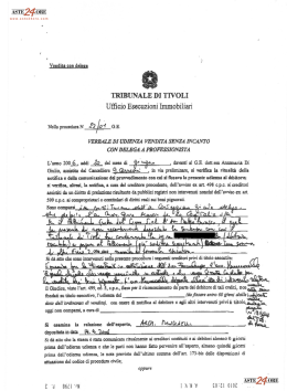 Ordinanza - Aste24Ore