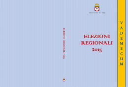elezioni regionali 2015 - Consiglio Regionale della Puglia