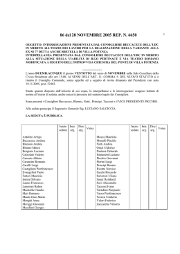 Testo atto - Comune di Macerata