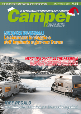 VACANZE INVERNALI La sicurezza in viaggio e dell