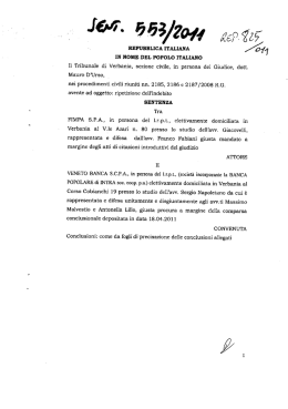 I&ldquo;. 459 2759 - Studio Legale Fabiani