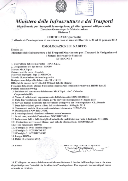Scarica il certificato
