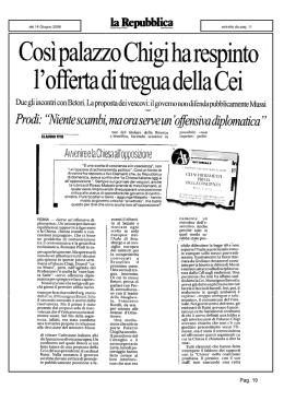Così palazzo Chigi ha respinto