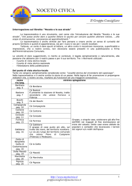 intervento - NOCETO CIVICA