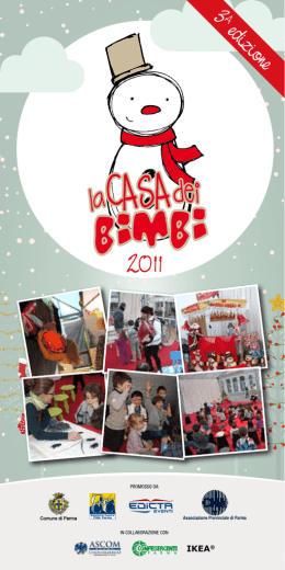 Scarica il libretto  - La Casa dei Bimbi 2011