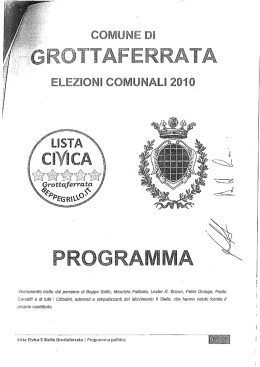 liberamente tratto dal pensiero di Beppe Grillo, Maurizio Pailante