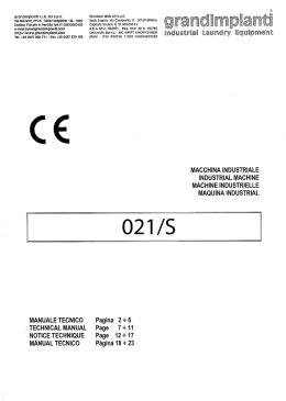 manuale tecnico