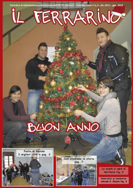 Il Ferrarino Anno 7 n.2 - Istituto superiore Francesco Ferrara