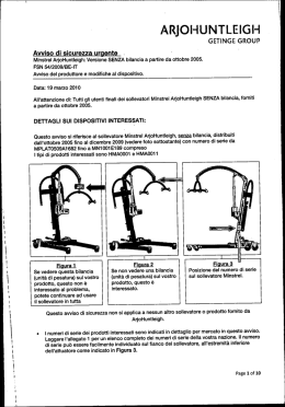 ARJOl-lUNTLEIGl-l - Ministero della Salute