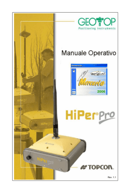 Manuale MERCURIO 2006 hiper pro