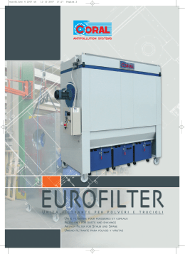 eurofilter - Coral Engineering S.R.L.
