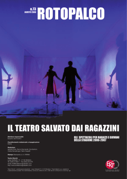 il teatro salvato dai ragazzini - produzioni ert