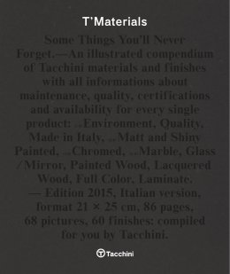 Tacchini Materiali IT