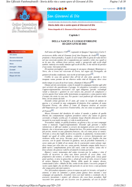 Pagina 1 di 38 Sito Ufficiale Fatebenefratelli