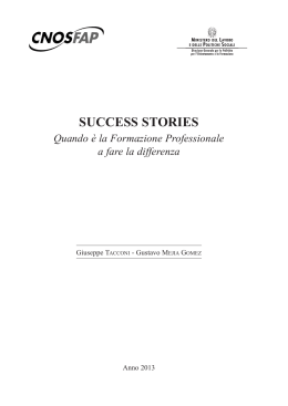 success stories - Scaligera Formazione