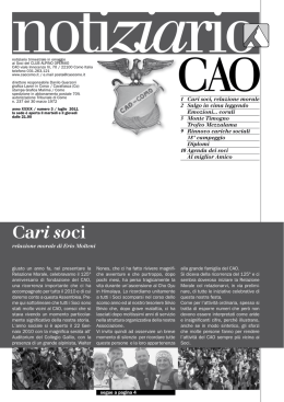 III 2011 - CAO Como