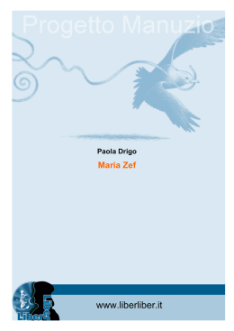 Maria Zef - classicistranieri.com