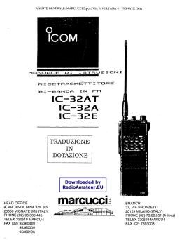 manuale d`uso - RadioManual.eu