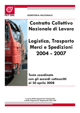 Logistica, Trasporto Merci e Spedizioni