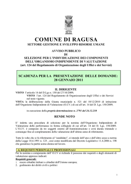 28 gennaio 2011 - Comune di Ragusa
