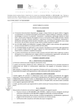 Avviso - Consorzio EnSiEL