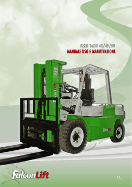 Manuale d`uso e manutenzione serie TAZIO E