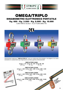 Dinamometri elettronici a 3 scale
