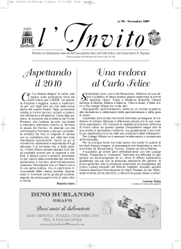 "L`Invito" novembre 2009 1308 Kb - Associazione Amici del Carlo