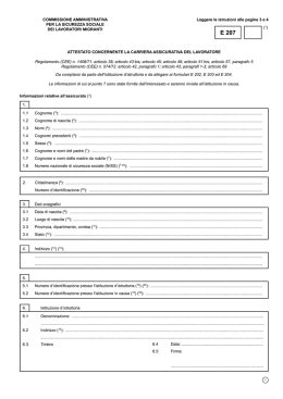 Leggere le istruzioni alle pagine 3 e 4