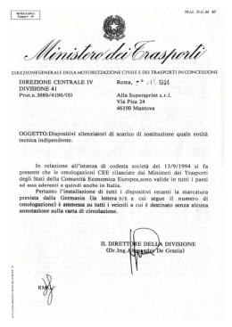 scarico a libretto