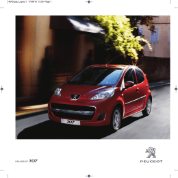 PEUGEOT 107 4040.qxp_Layout 1 17/09/10 13:30 Page 1