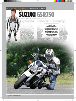 "Albe" della nota rivista Superbike Italia - SC